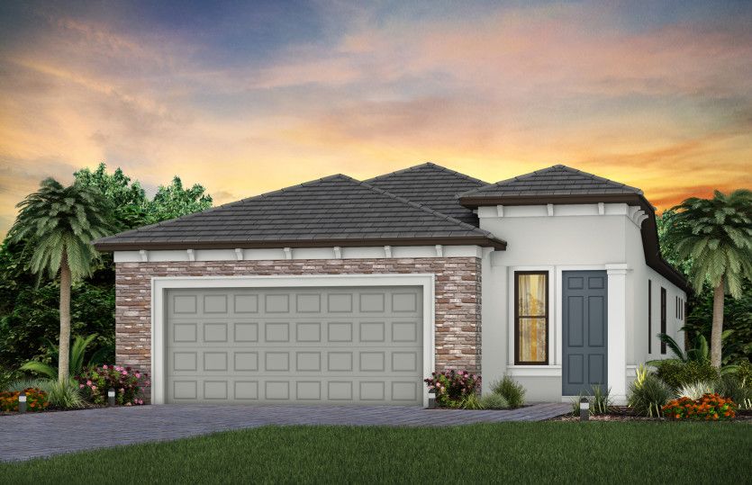 Exterior FM3 with optional stone