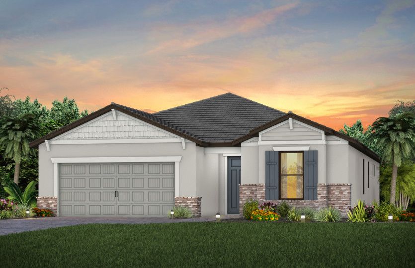 Exterior C2 with optional stone