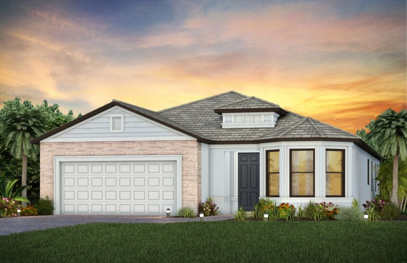 Exterior FM3 with optional stone