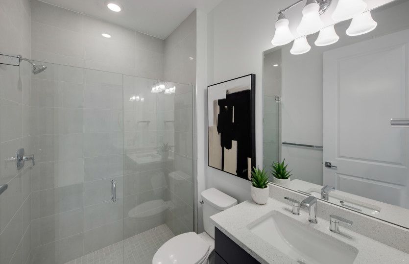 Secondary bathroom