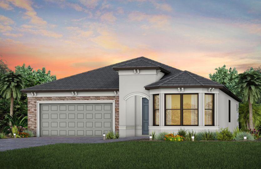 Exterior FM3 with optional stone