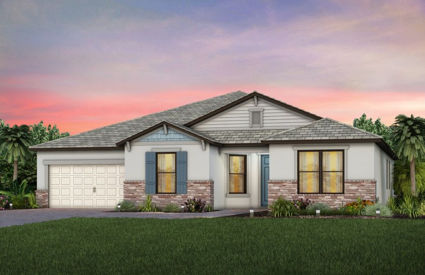 Exterior C2 with optional stone