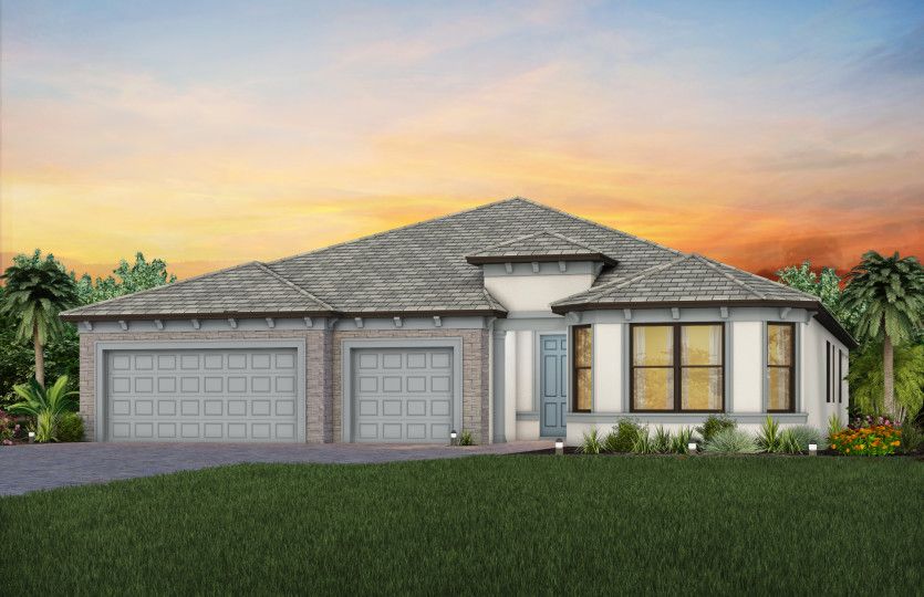 Exterior FM3 with optional stone