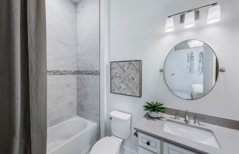 Secondary bathroom