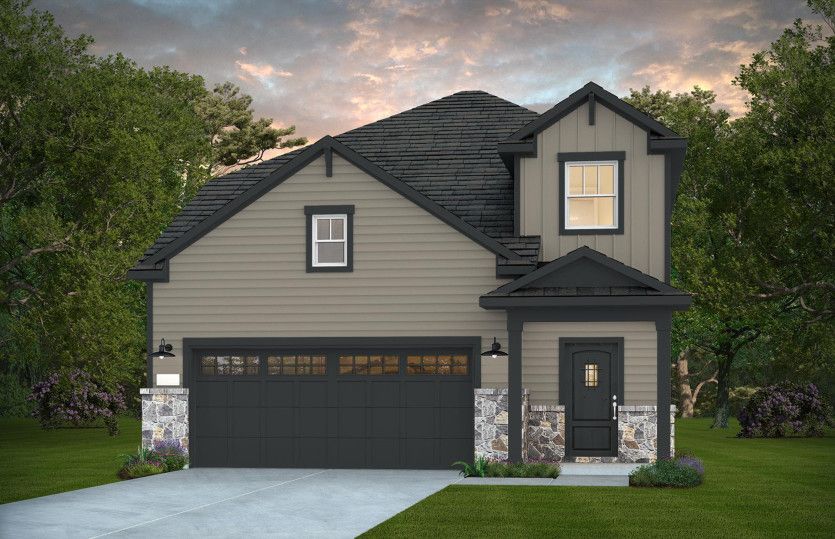 Nordheim Plan at Ellerden in Tomball, TX by Pulte Homes