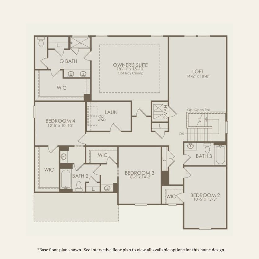 Second Floor 4 br / 3.5 ba