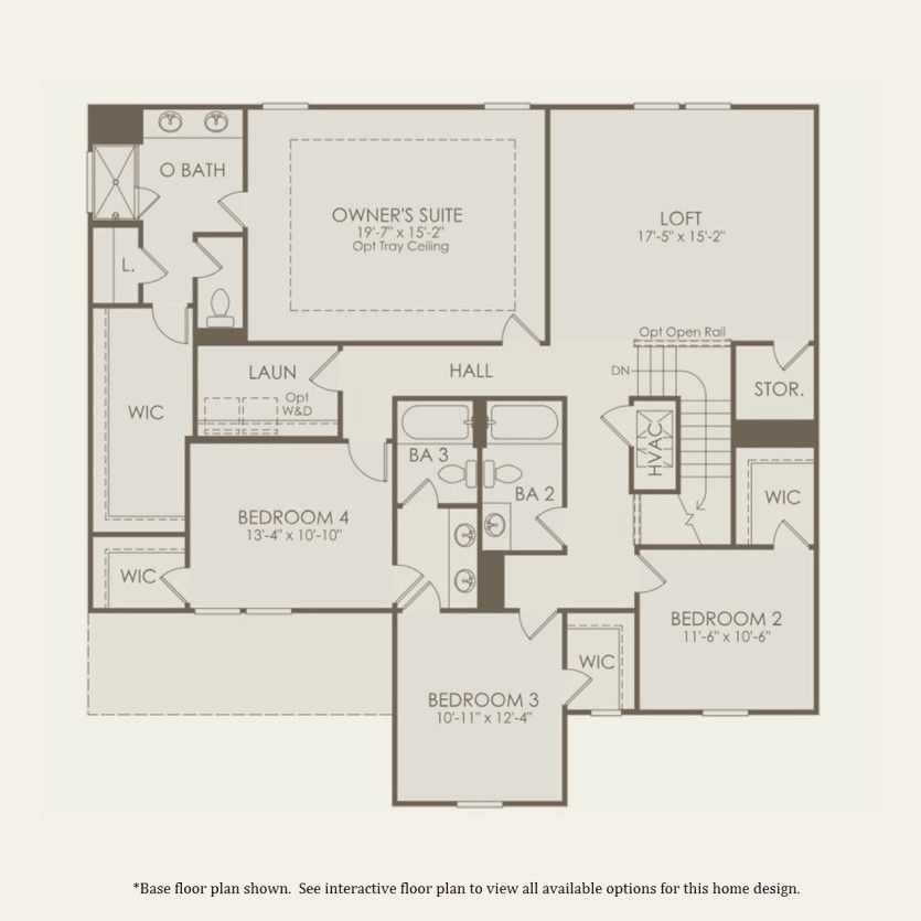 Second Floor 4 br / 3.5 ba