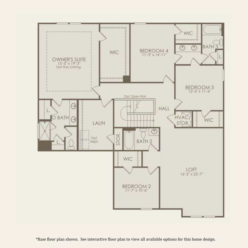 Second Floor 4 br / 3.5 ba