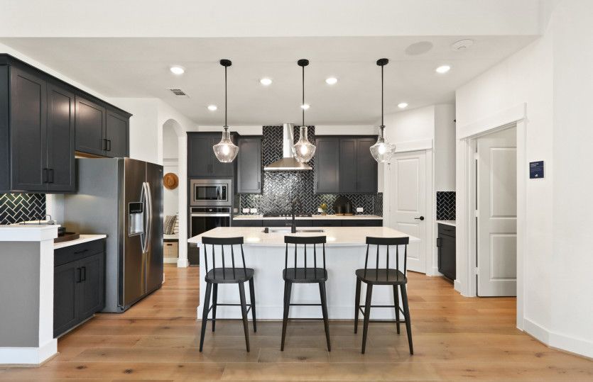 Abundant Countertop and Cabinet Space