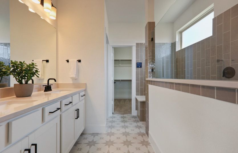 Walk-In Shower in Owner's Bathroom