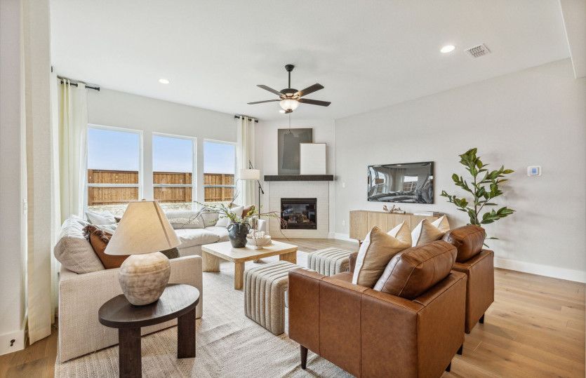 Spacious gathering room*model representation