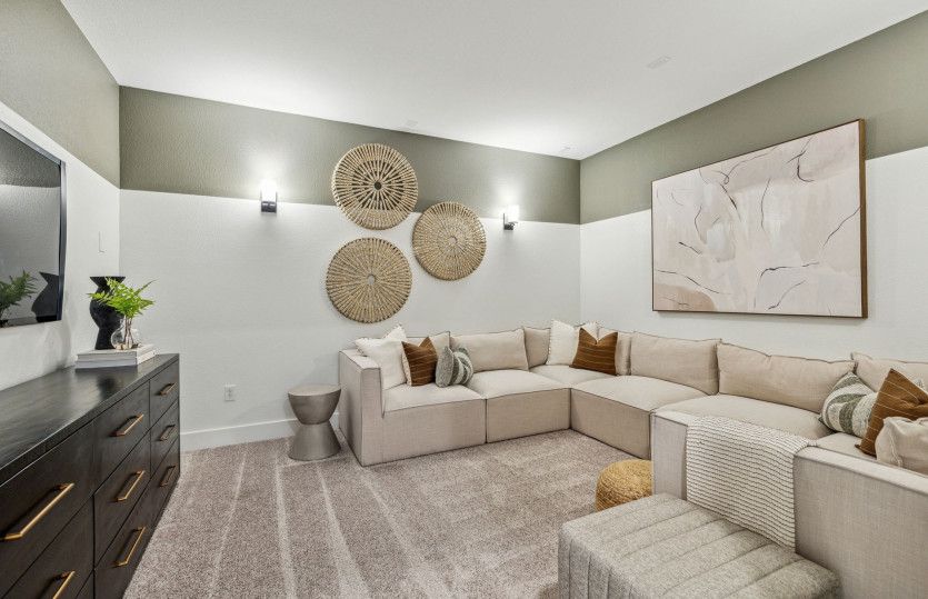 Optional Upstairs Media Room