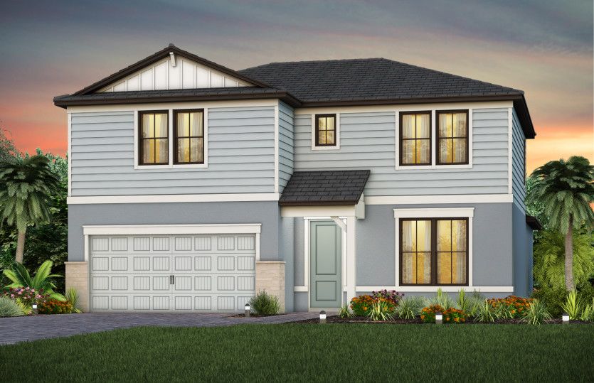 Exterior CO1 with stone