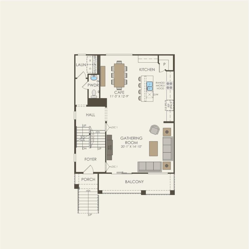 Second Floor 3 br / 2.5 ba