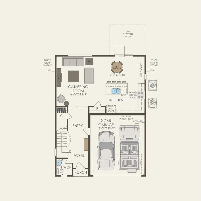 First Floor 5 br / 3.5 ba