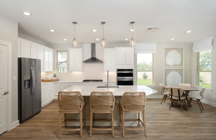 Spacious Kitchens