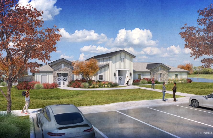 Amenity Center Rendering