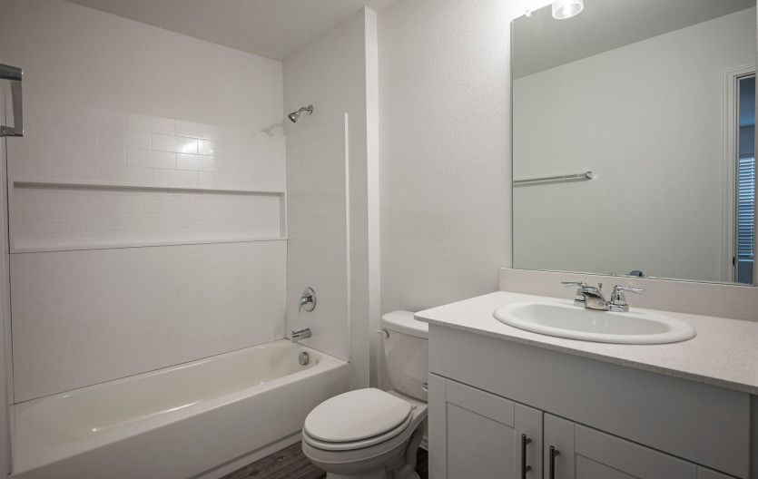 Secondary bathroom