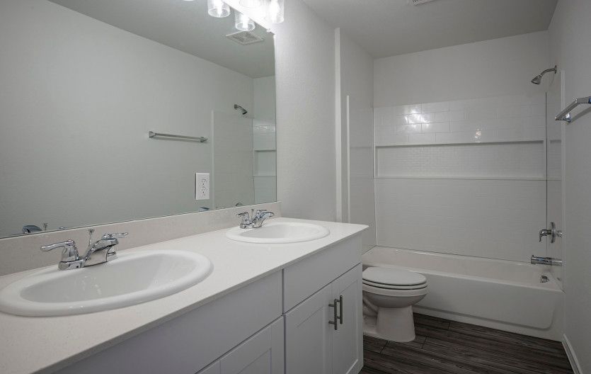 Secondary bathroom