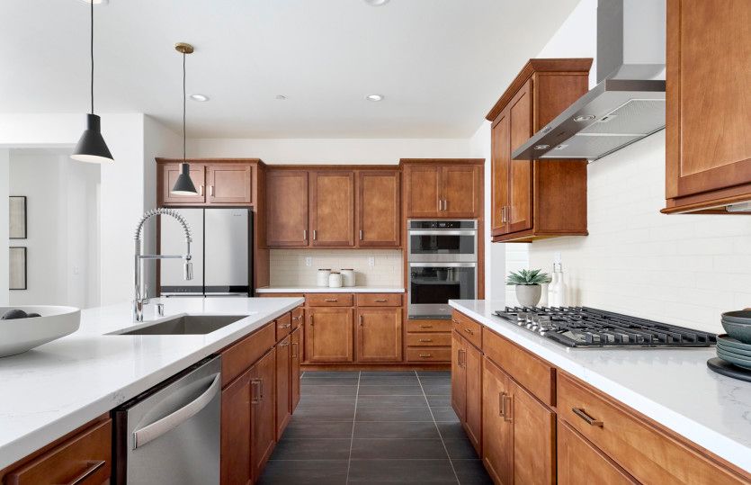 Kitchen (Model at Highland Grove)