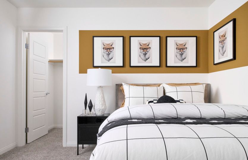 Secondary Bedroom (Model at Highland Grove)