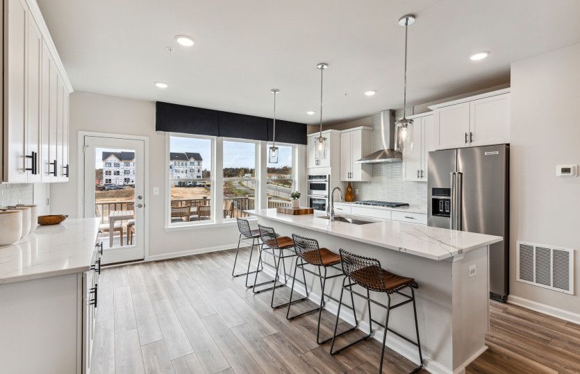 Upper Cabinets in the Gourmet Kitchen