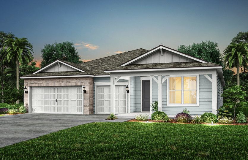 Coastal with Stone Elevation | CO2 with Stone
