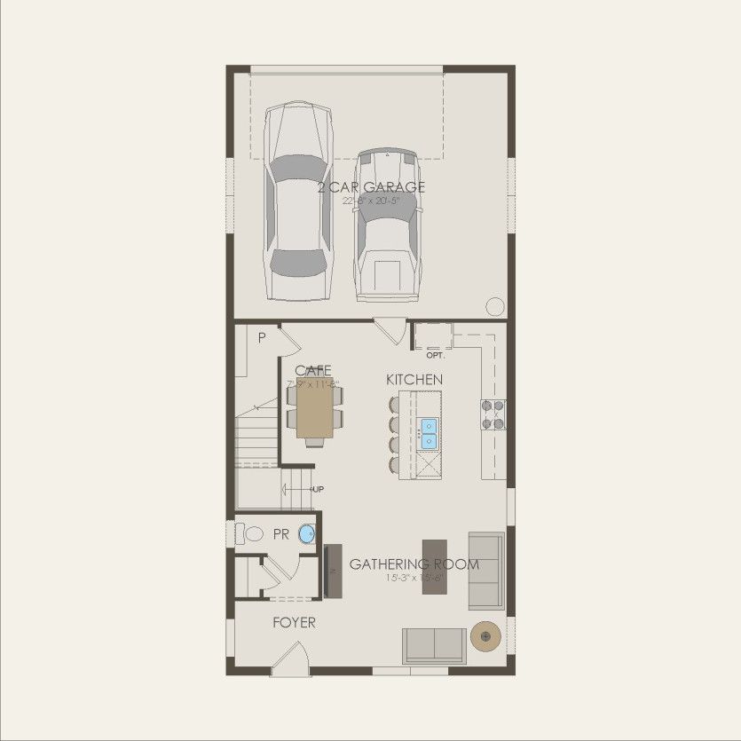 First Floor 3 br / 2.5 ba