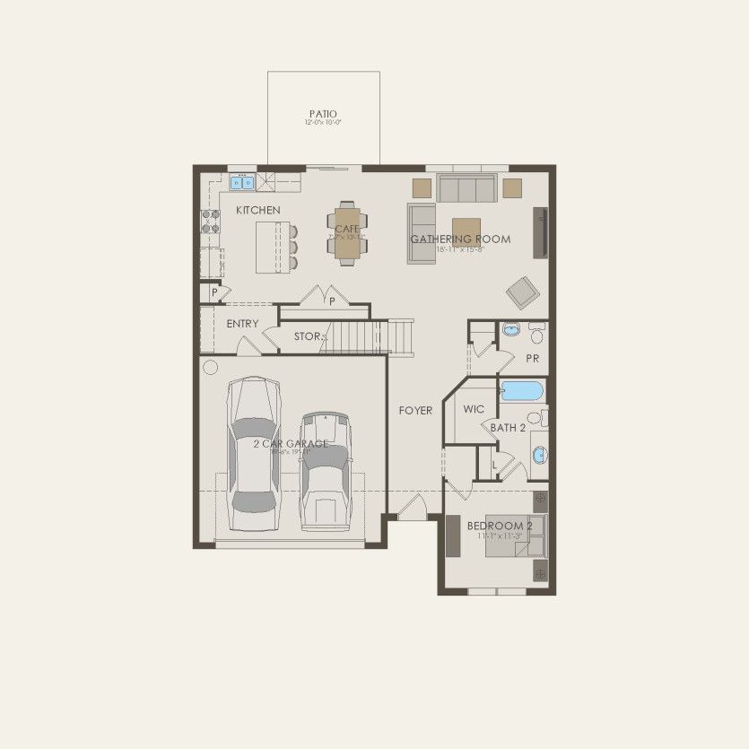 First Floor 5 br / 3.5 ba