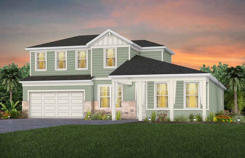 Mahogany Grand FH2 with Stone Elevation