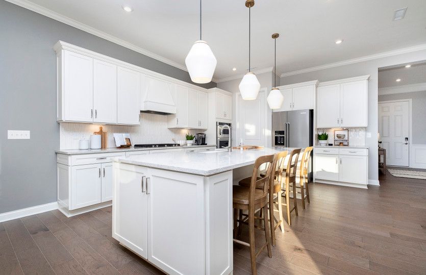 Oversized kitchen island