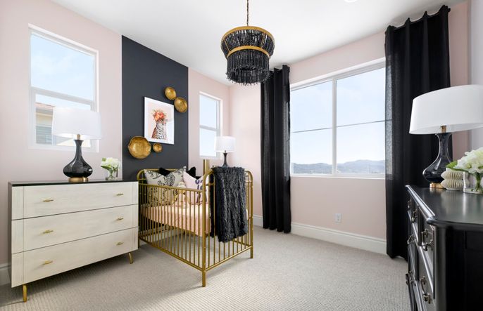 Plan 4 Model Secondary Bedroom