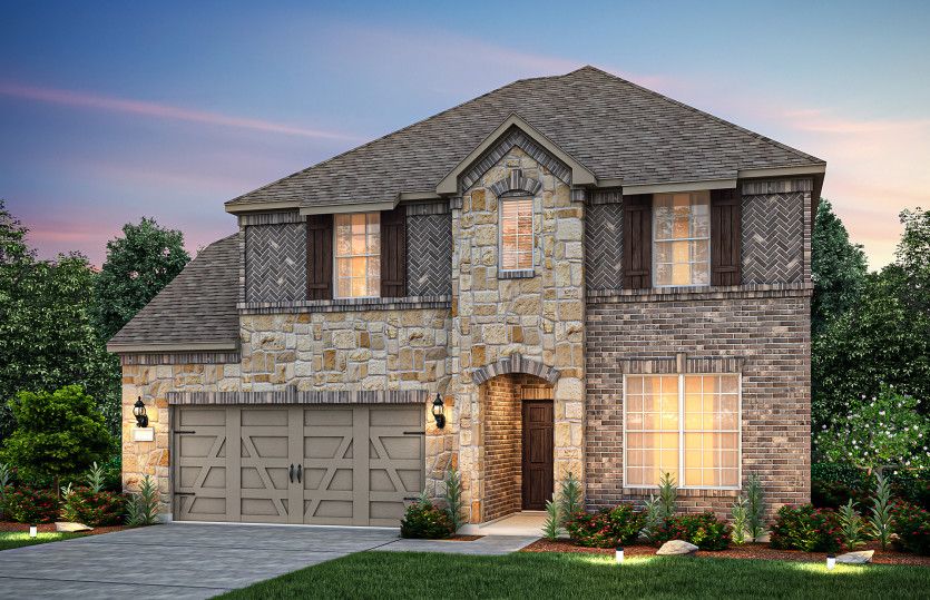 Wheeler - Parks of Village Creek: Burleson, Texas - Pulte Homes
