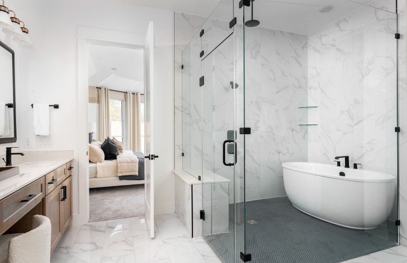 Owner's Bathroom with Free Standing Tub