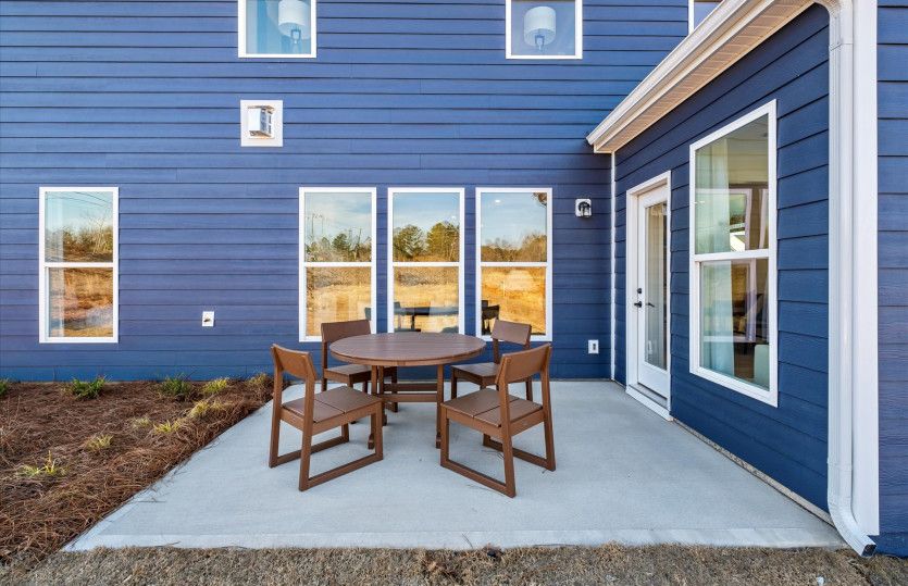 Rear Patio