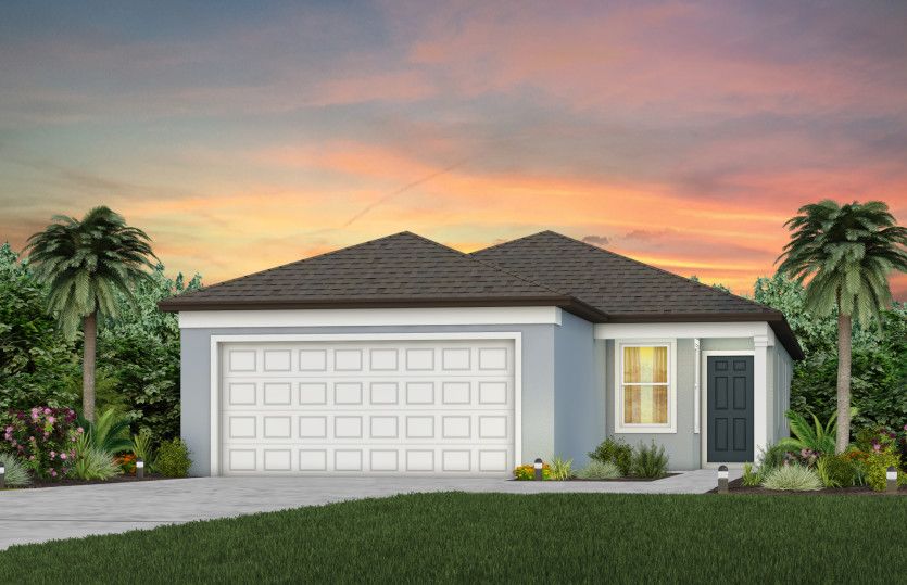 Exterior Rendering; Elevation FM1