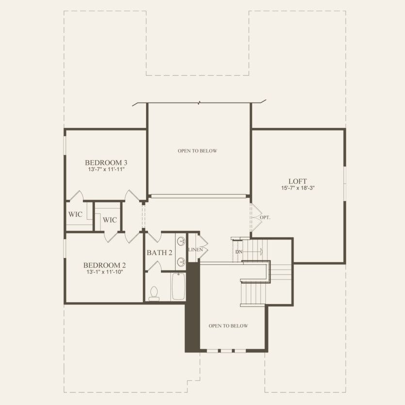 Second Floor 3 br / 2.5 ba