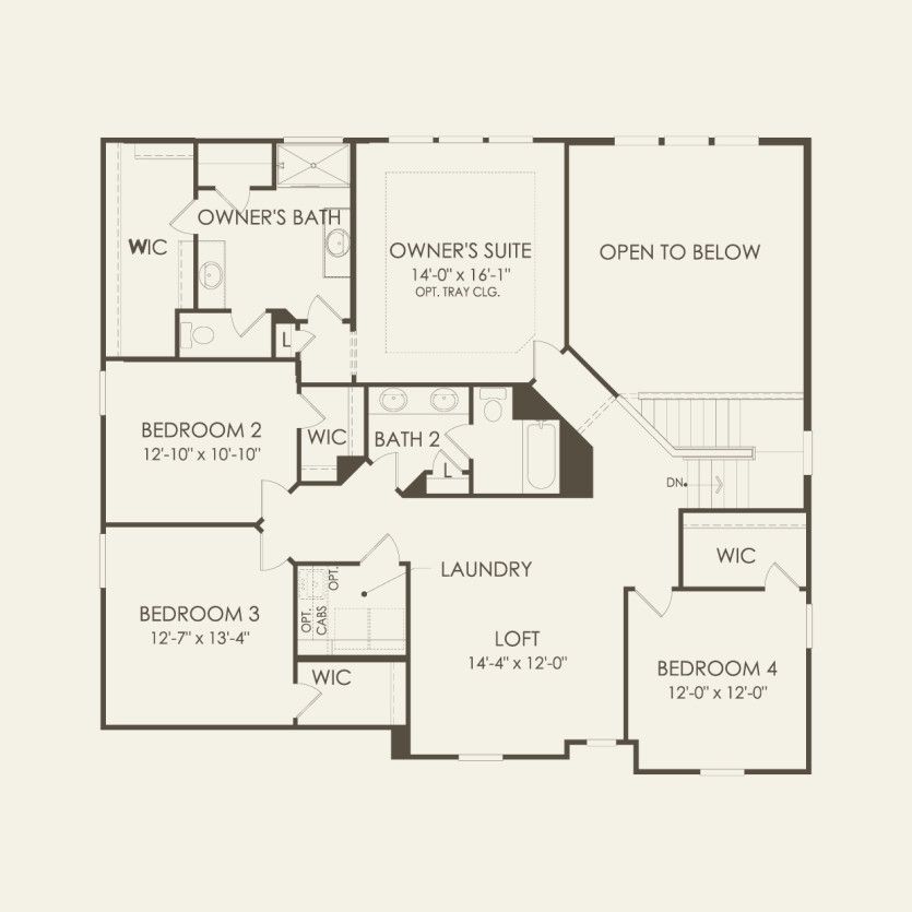 Second Floor 4 br / 2.5 ba