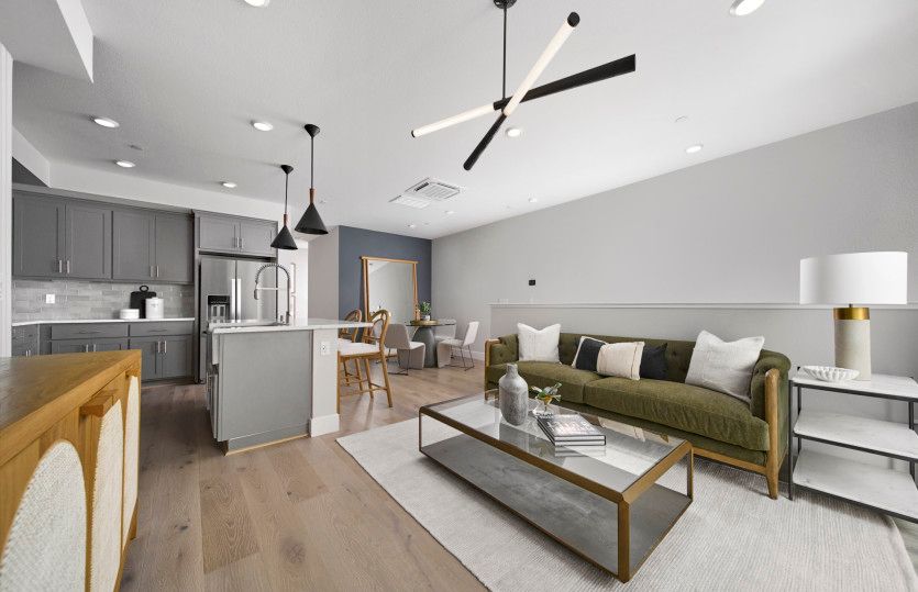 Open main living spaces - Designed for how you live.