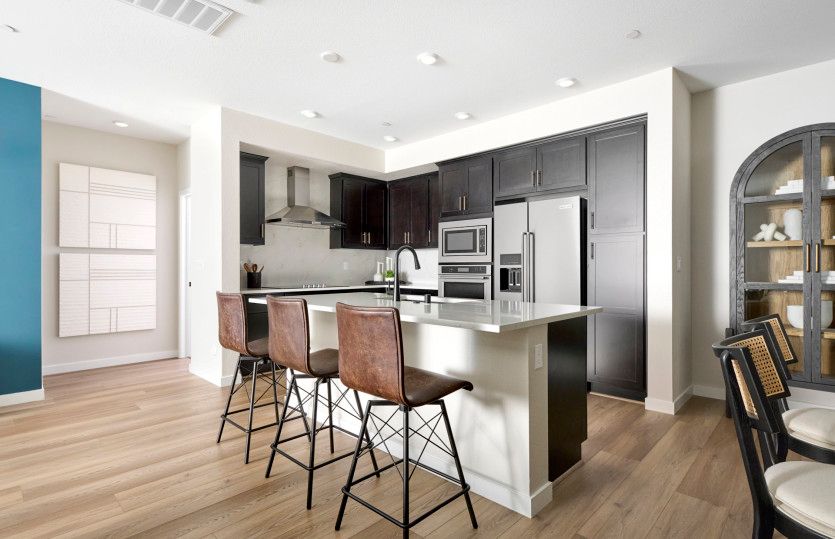 Gorgeous kitchen with large island