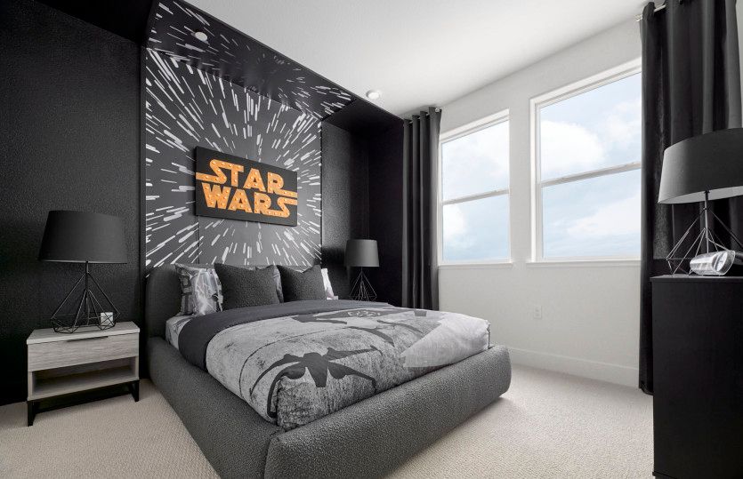 Spacious secondary bedroom