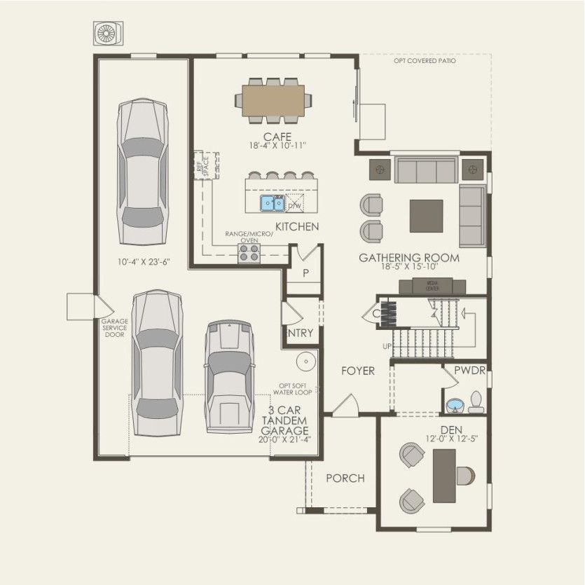 First Floor 4 br / 2.5 ba