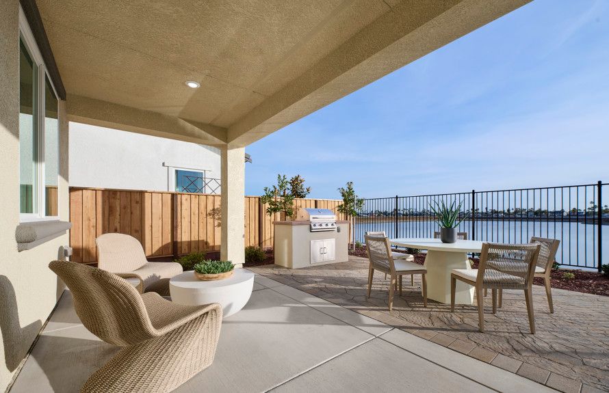Plan 5 - Patio area