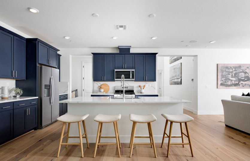 Modern kitchen with plenty of storage