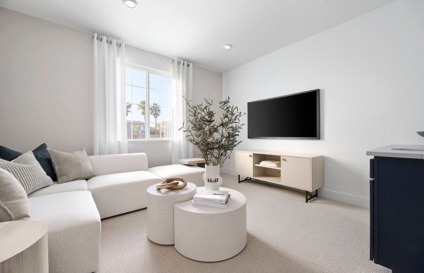 Secondary suite living room