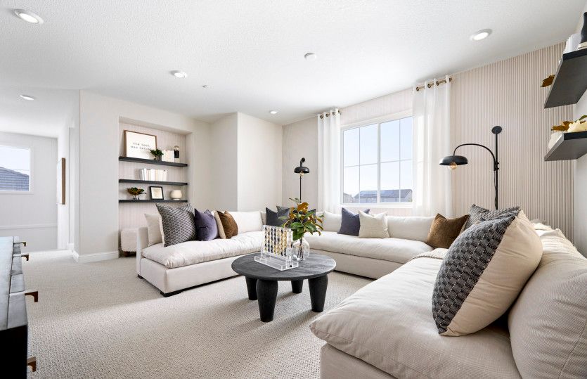 Upstairs loft area
