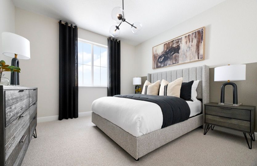 Spacious secondary bedroom