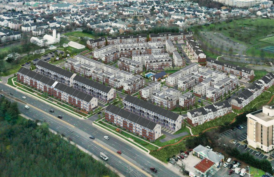 Farmstead District Aerial View