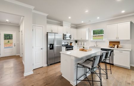 Large Kitchen with an Island