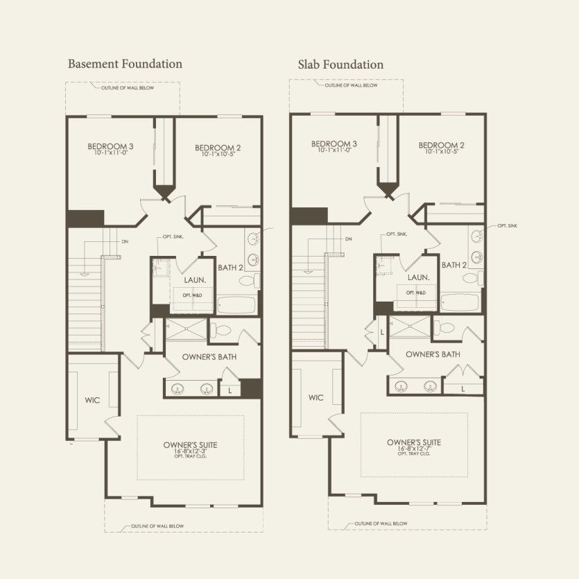 Second Floor 3 br / 2.5 ba